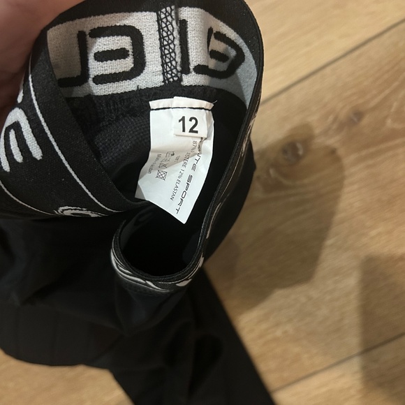 Goalkeeper padded compression leggings - Picture 3 of 4